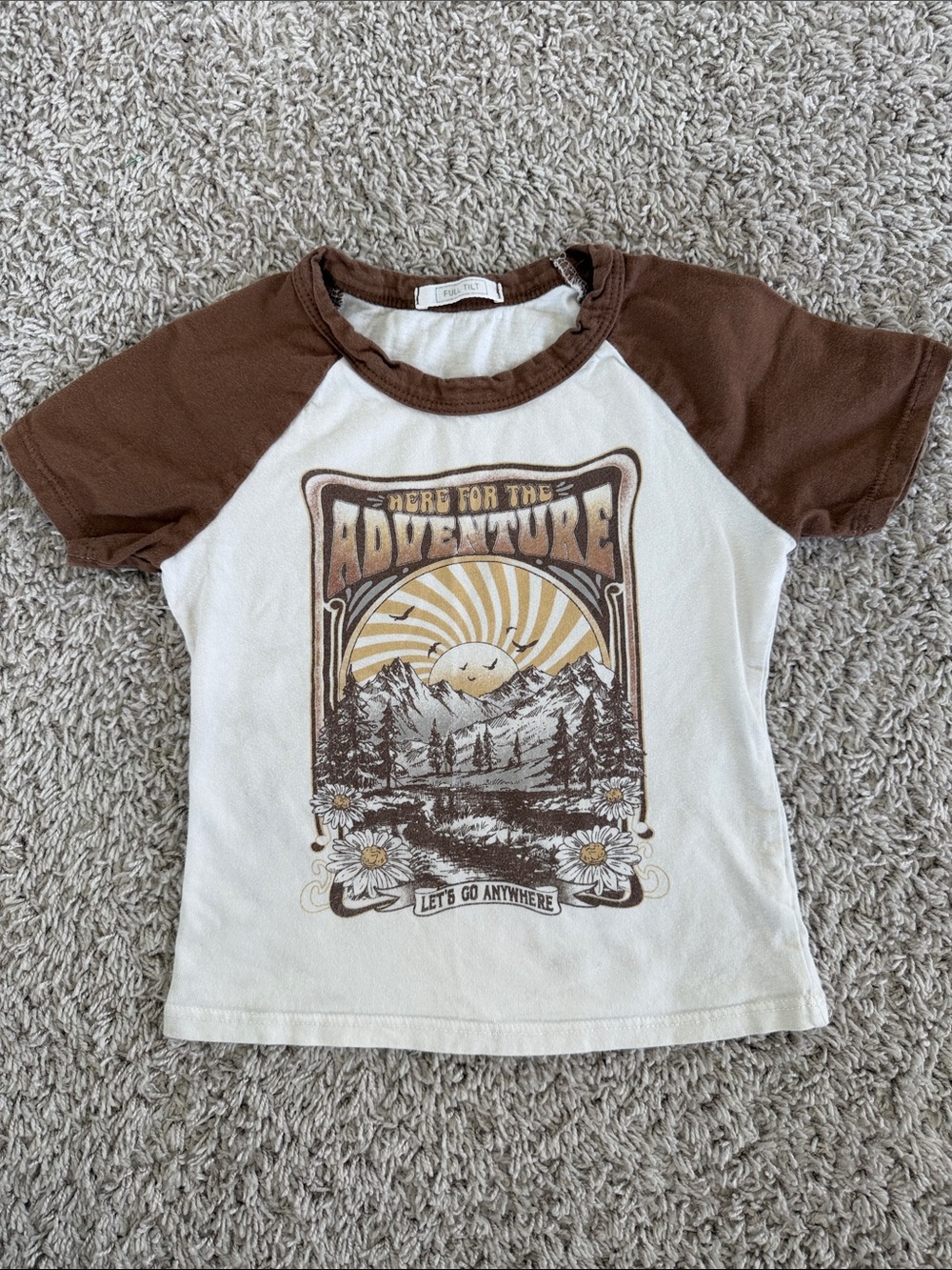 Tilly’s Kids' Adventure Graphic Raglan Tee